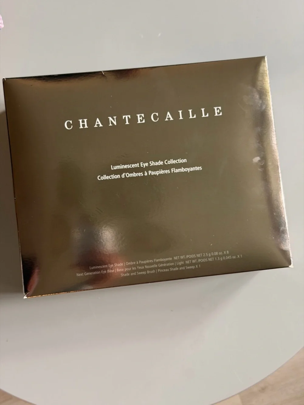 NIB Chantecaille Luminescent Eye Shade Collection 8 Shades Eye Base Brush RARE
